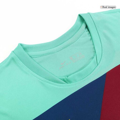 Maillot Retro Soccer Barcelone Extérieur 2010 11 Collier