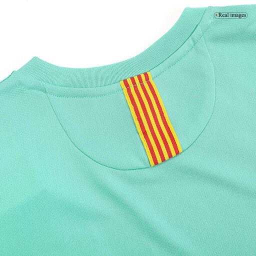 Maillot Retro Soccer Barcelone Extérieur 2010 11 Détail-2