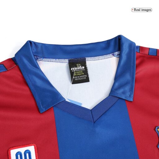 Maillot Retro Soccer Barcelone Accueil 1980 82 Collier