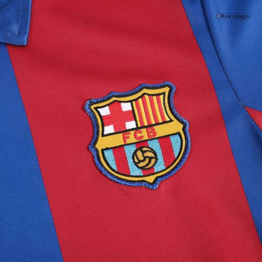 Maillot Retro Soccer Barcelone Accueil 1980 82 Manches