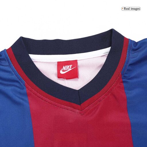 Retro Soccer Jersey Barcelona Home 1998 99 Left-Side