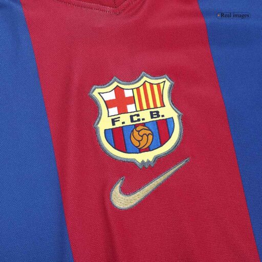 Retro Soccer Jersey Barcelona Home 1998 99 Right-Side