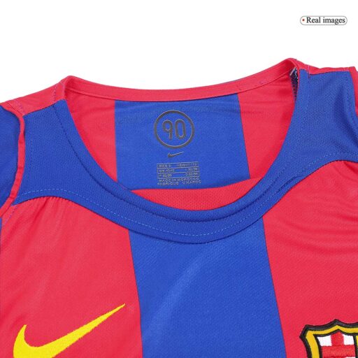 Retro Soccer Jersey Barcelona Home 2004 05 Right-Side