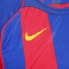 Retro Soccer Jersey Barcelona Home 2004 05 Sleeve