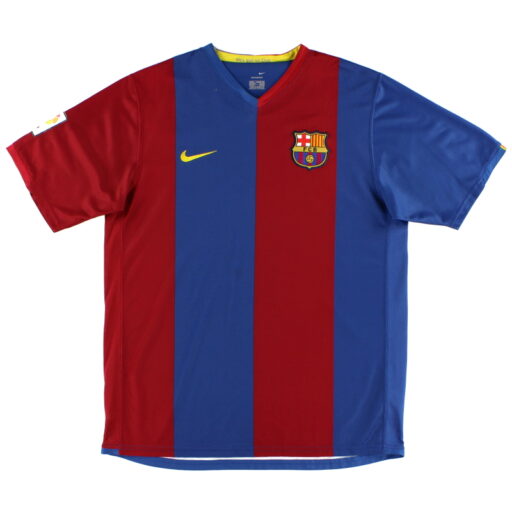 Camiseta de Fútbol Retro Barcelona Inicio 2006 07 Atrás