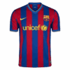 Maillot Retro Soccer Barcelone Accueil 2009 10 Front