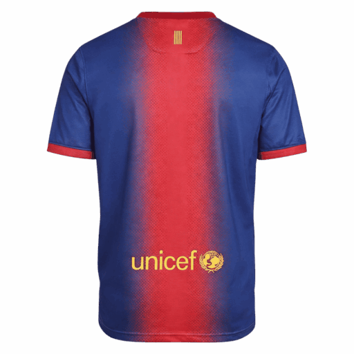 Retro Soccer Jersey Barcelona Home 2012 13 Back