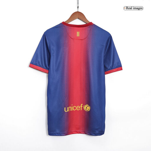 Retro Soccer Jersey Barcelona Home 2012 13 Right-Side