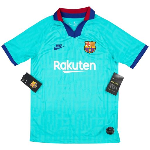 Maillot Retro Soccer Barcelone Troisième 2019 20 Gauche