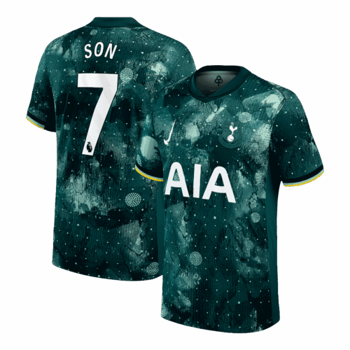 SON 7 Tottenham Hotspur Third Away Player Version Jersey Front