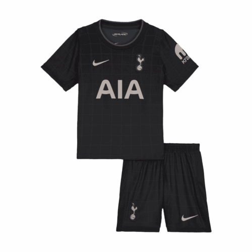 Tottenham Hotspur Away Kids Soccer Jerseys Kit 2025 26 Front