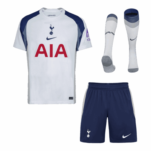 Tottenham Hotspur Home Maillots Kit complet 2025 26 Avant