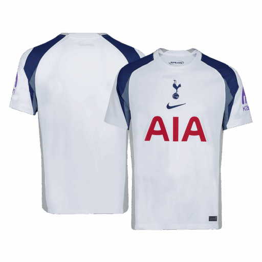 Camiseta de fútbol local Tottenham Hotspur 2025 26 Lado izquierdo