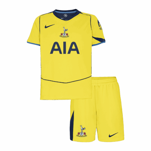 Kit de maillots de football pour enfants Tottenham Hotspur Third Away 2025 26 Front