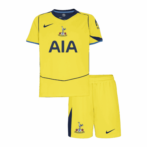 Kit de maillots de football pour enfants Tottenham Hotspur Third Away 2025 26 Front