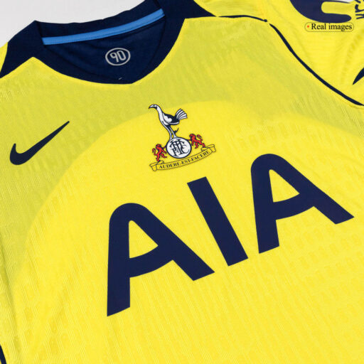 Tottenham Hotspur Third Away Player Version Jersey 2025 26 Badge