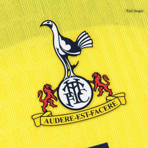 Tottenham Hotspur Third Away Player Version Jersey 2025 26 Collar
