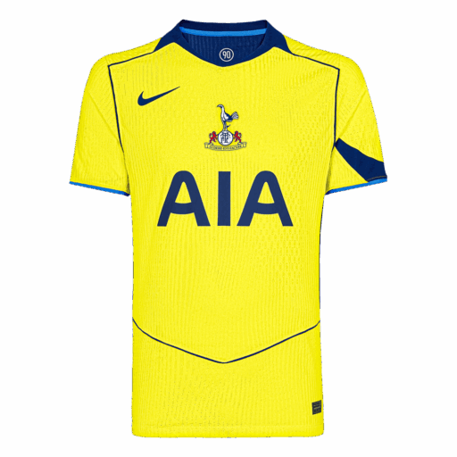 Tottenham Hotspur Third Away Player Version Jersey 2025 26 Front