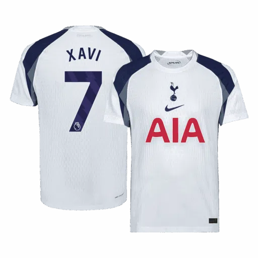 XAVI 7 Tottenham Hotspur Home Player Version Jersey 2025 26 Front