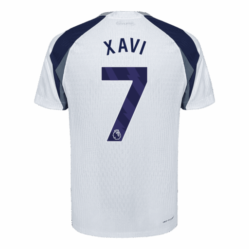 XAVI 7 Tottenham Hotspur Version Joueur à domicile Jersey 2025 26 Gauche