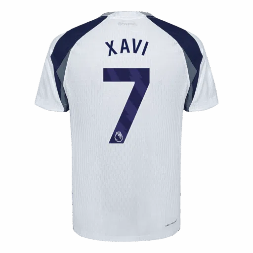 XAVI 7 Tottenham Hotspur Home Player Version Jersey 2025 26 Left-Side