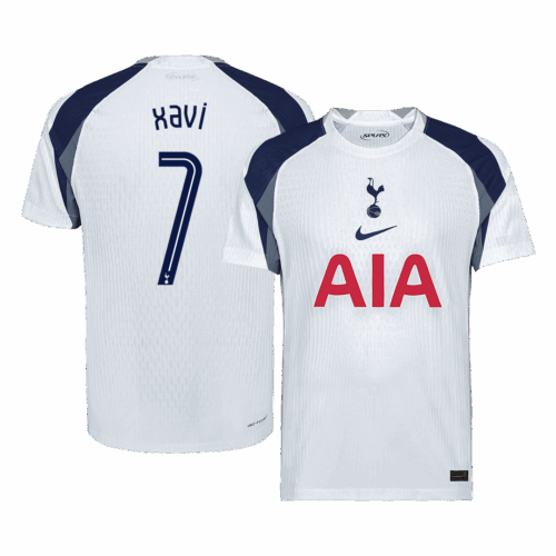 XAVI 7 Tottenham Hotspur Version Joueur à domicile Jersey 2025 26 UCL Front