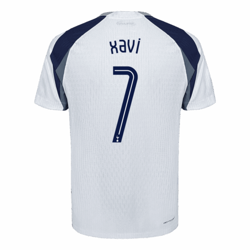 XAVI 7 Tottenham Hotspur Version Joueur à domicile Jersey 2025 26 UCL Gauche