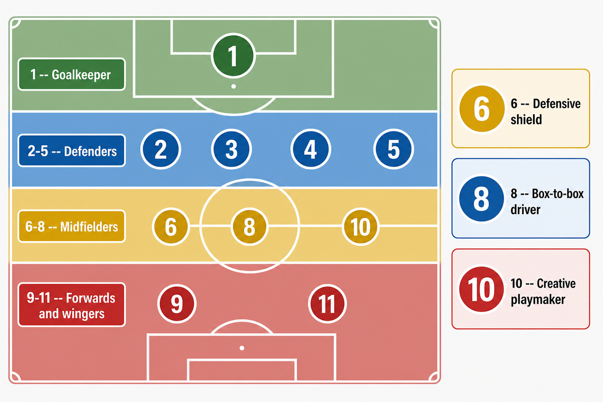 What Do Squad Numbers Really Mean in Football? — SoccerKit