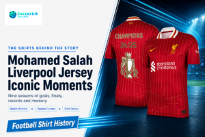 Mohamed Salah Liverpool Jersey Iconic Moments: 2017-2026