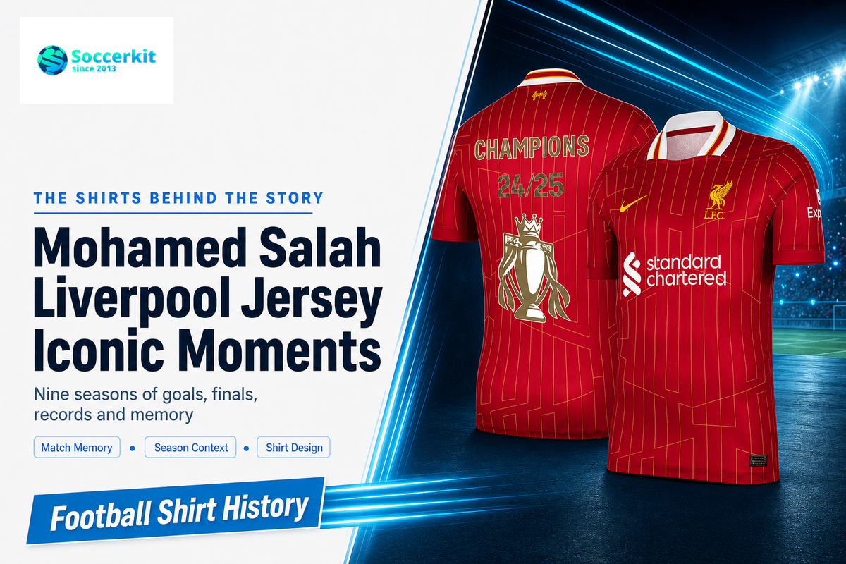 Mohamed Salah Liverpool Jersey Iconic Moments: 2017-2026