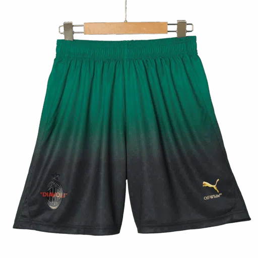 AC Milan Fourth Away Soccer Shorts Right-Side