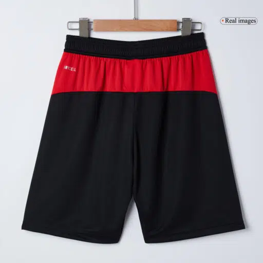 AC Milan Home Soccer Shorts 2025 26 Collar