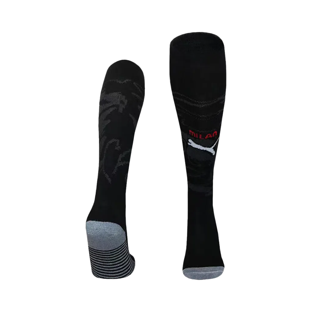 Calcetines de fútbol AC Milan Home 2025 26 Frente infantil
