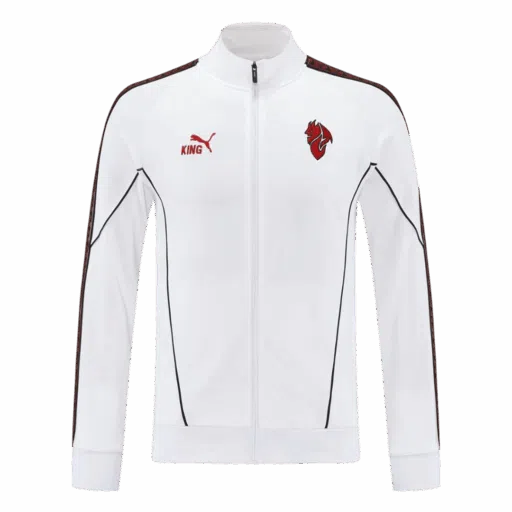 AC Milan Jacket Tracksuit 2025 26 White Collar