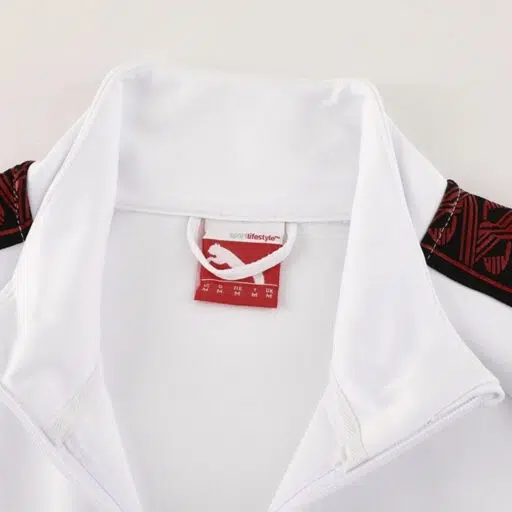 AC Milan Jacket Tracksuit 2025 26 White Detail-2