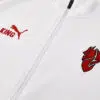 AC Milan Jacket Tracksuit 2025 26 White Detail-4