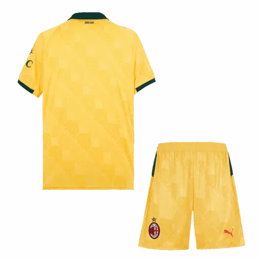 AC Milan Third Away Jerseys Kit 2025 26 Back