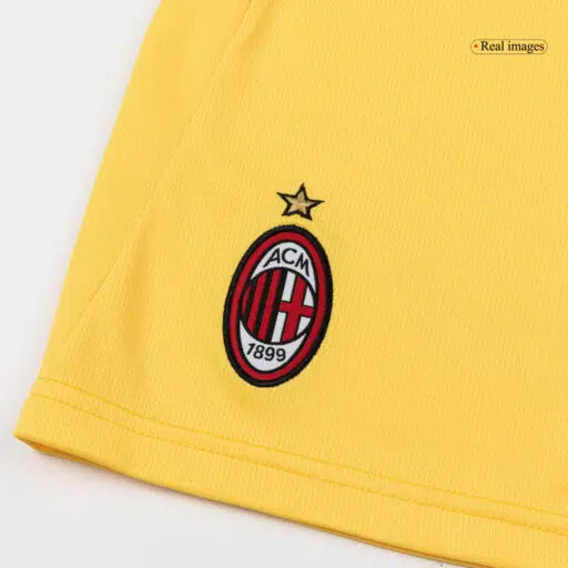 AC Milan Third Away Soccer Shorts 2025 26 Left-Side