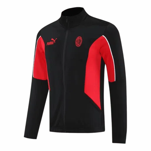 AC Milan Track Jacket 2025 26 Black Back