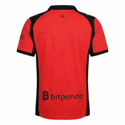 Camiseta AC Milan x Slam Jam 2025 26 Espalda Roja