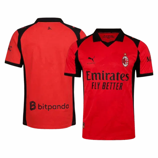 AC Milan x Slam Jam Jersey 2025/26 Red - SoccerKit