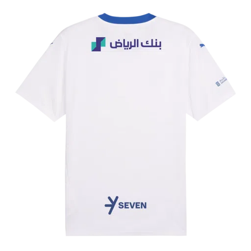 Al Hilal SFC Away Soccer Jersey 2024 25 Back