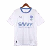 Al Hilal SFC Away Soccer Jersey 2024 25 Collar