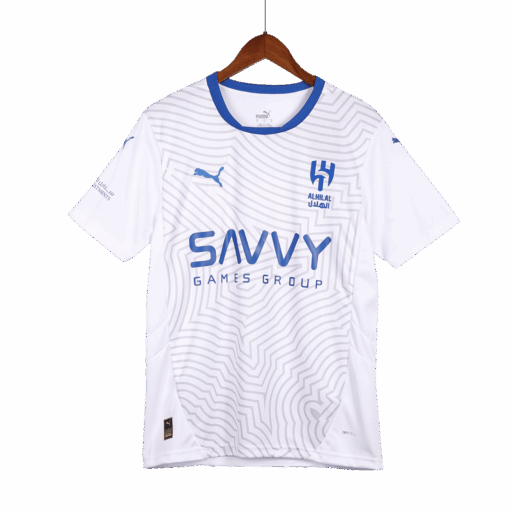 Camiseta de fútbol visitante Al Hilal SFC 2024 25 collares