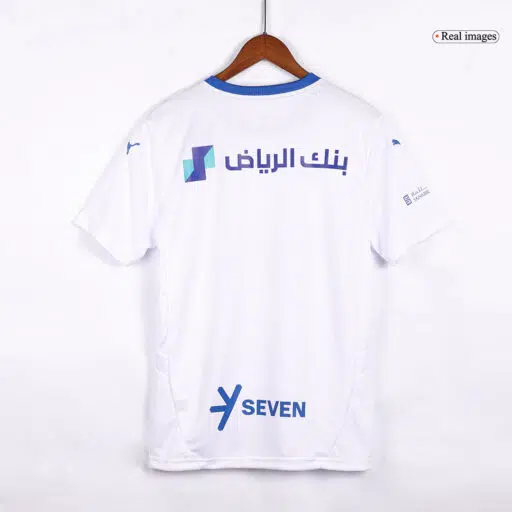 Al Hilal SFC Away Soccer Jersey 2024 25 Sleeve