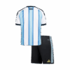 Argentina Inicio Kit Camisetas Fútbol Infantil Mundial 2026 Volver