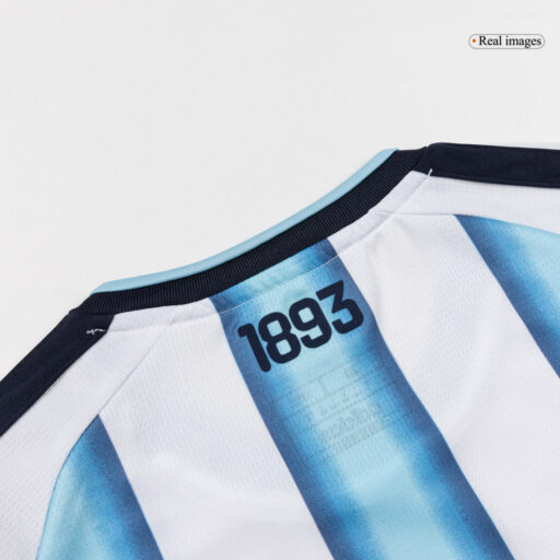 Argentina Inicio Kit Camisetas de Fútbol Infantil Insignia Mundial 2026
