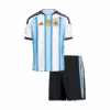 Argentina Inicio Kit Camisetas Fútbol Infantil Mundial 2026 Frente