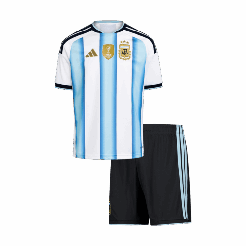 Argentina Inicio Kit Camisetas Fútbol Infantil Mundial 2026 Frente