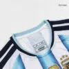 Argentina Home Kids Soccer Jerseys Kit World Cup 2026 Left-Side